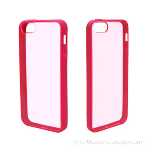 TPU Frame with PC Cover, for iPhone 5S